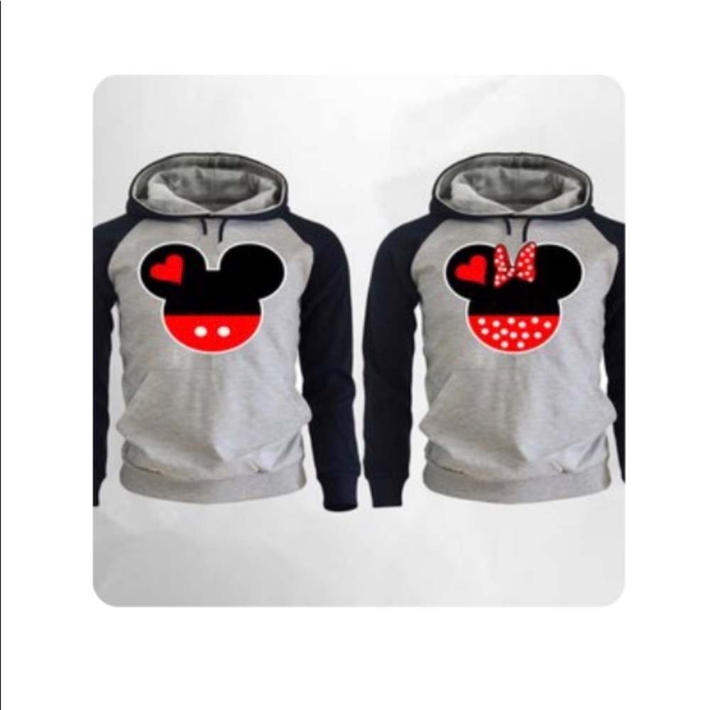 Mickey & Minnie couple matching sweaters ♥️